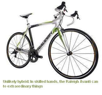 Raleigh Avanti Team: Ultimate hybrid bicycle? | ETA